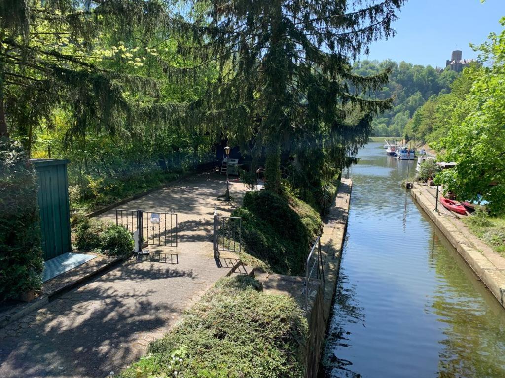 Ferienhaus Auf Der Schleuseninsel Lahnstein Exterior foto